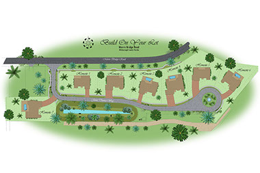 Bluestream Design Studio Florida Color Site Plans | CAD site plan Port